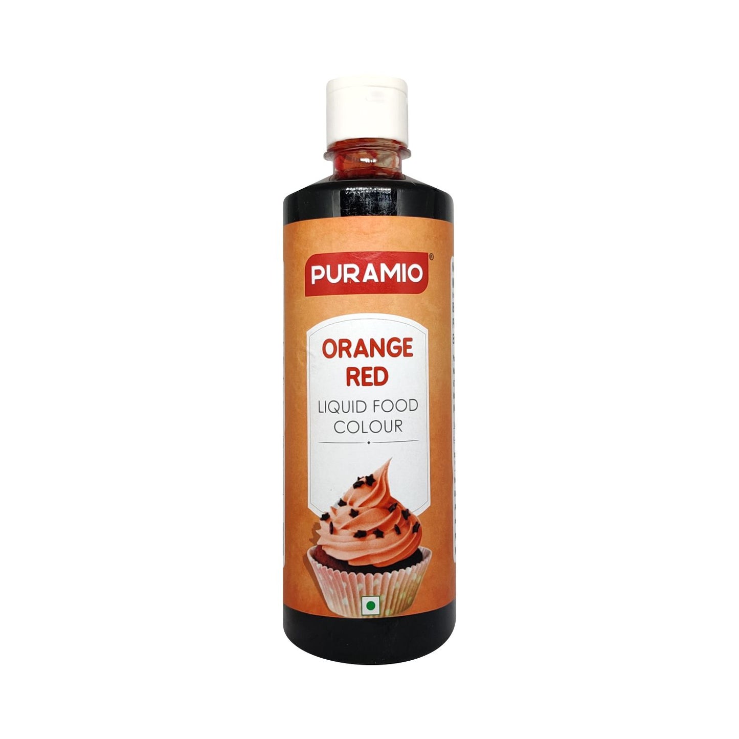 Puramio Liquid Food Colour - Orange Red