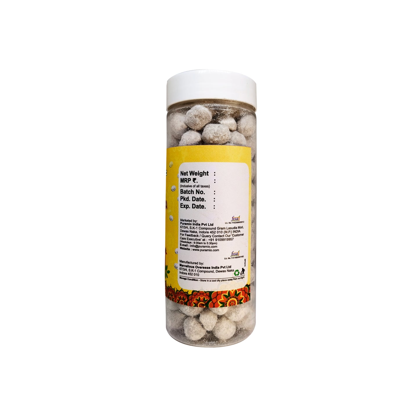 Puramio Anardana Goli | Pure and Premium | Good for Digestion | After Meal Digestive Mouth Freshner,