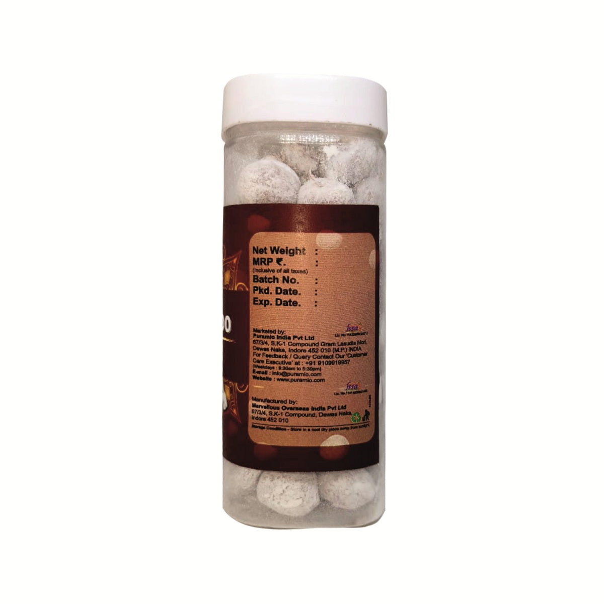 Puramio Imli Laddu | Pure and Premium | Good for Digestion | After Meal Digestive Mouth Freshner,