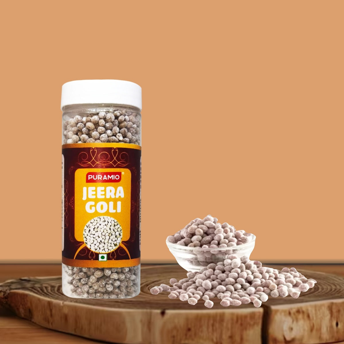 Puramio Jeera Goli | Pure and Premium | Good for Digestion | After Meal Digestive Mouth Freshner,