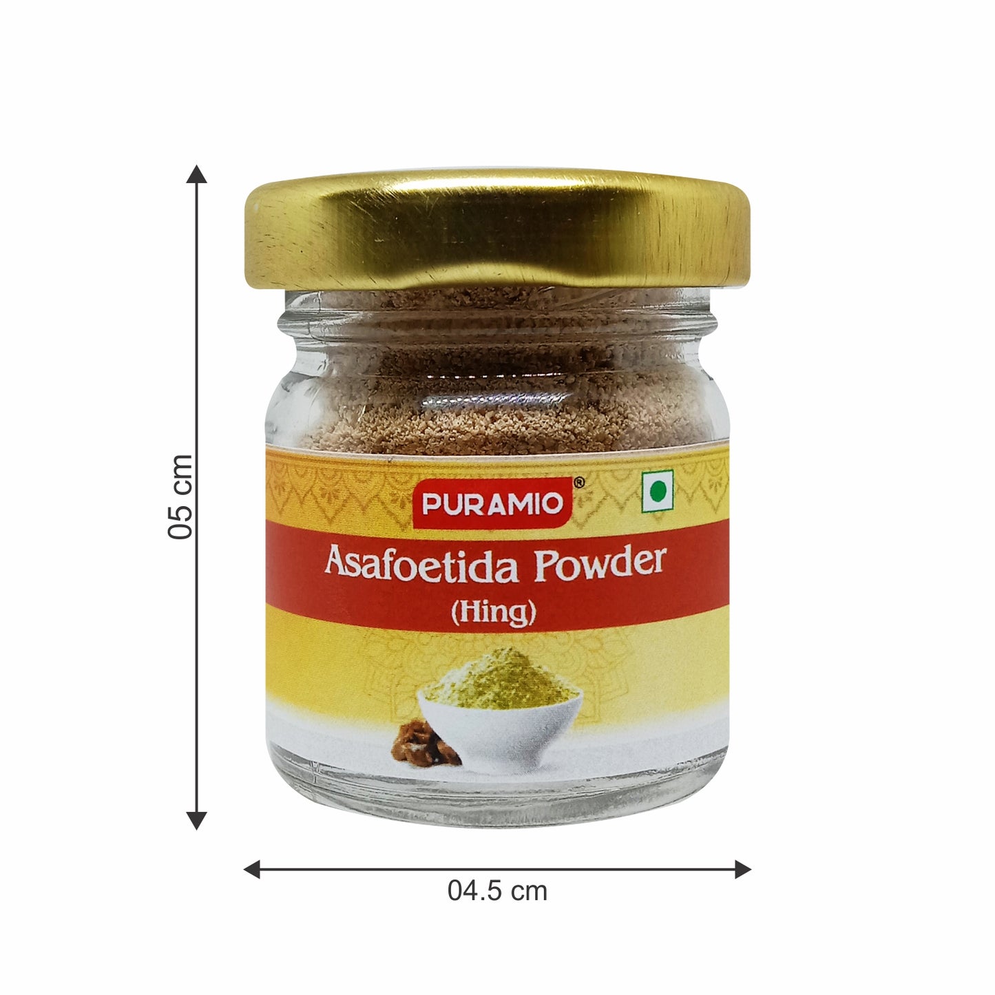 PURAMIO Asafoetida Powder (Hing), 20g