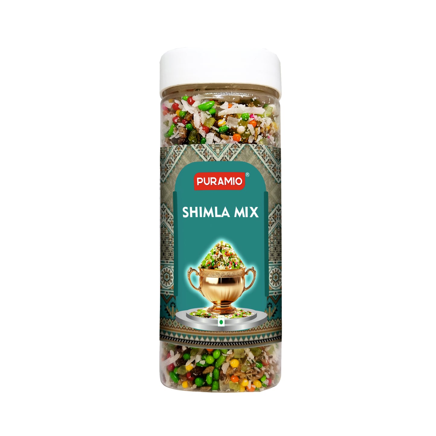 Puramio Shimla Mix | Pure and Premium Mukhwas Mouth Freshener | Thandai Mint Saunf | Good for Bad Breath, Good for Digestion, After Meal and Drink, 220g