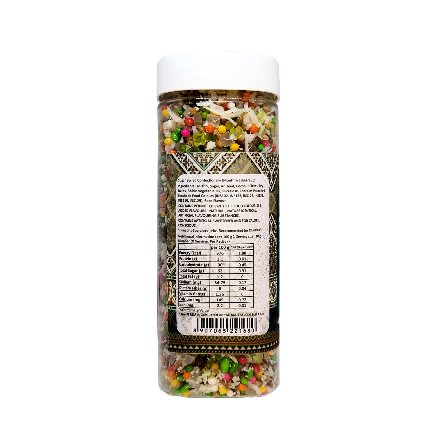 Puramio Shimla Mix | Pure and Premium Mukhwas Mouth Freshener | Thandai Mint Saunf | Good for Bad Breath, Good for Digestion, After Meal and Drink, 220g
