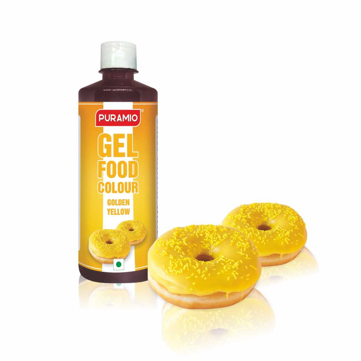 Puramio Gel Food Colour - Golden Yellow,