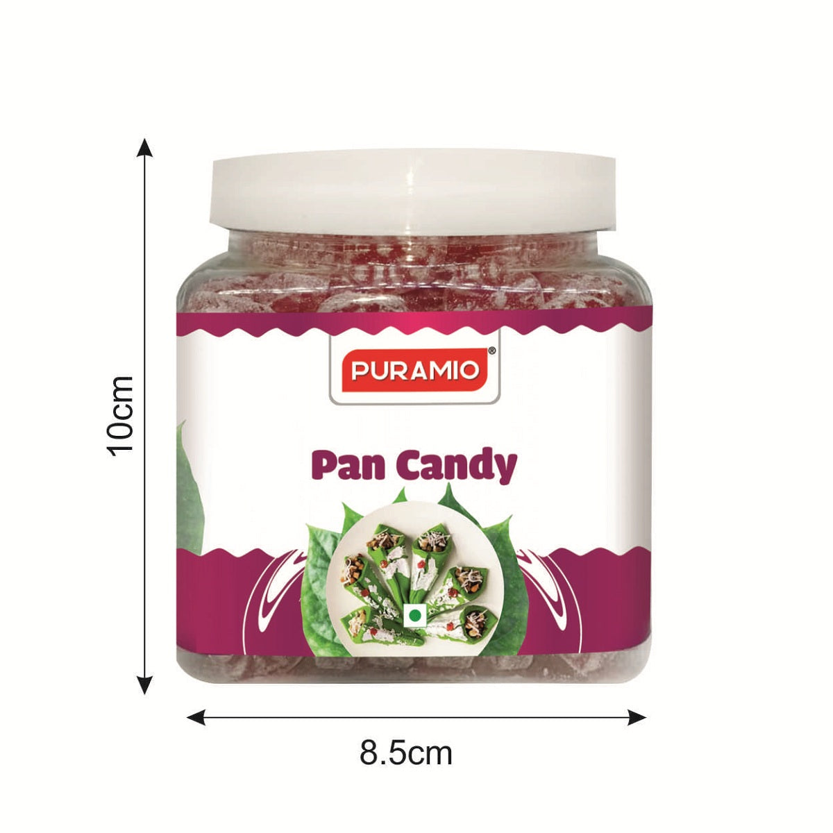 Puramio Pan Candy II Flavoured Sugar Candy II Sweet & Chatpata Candy,