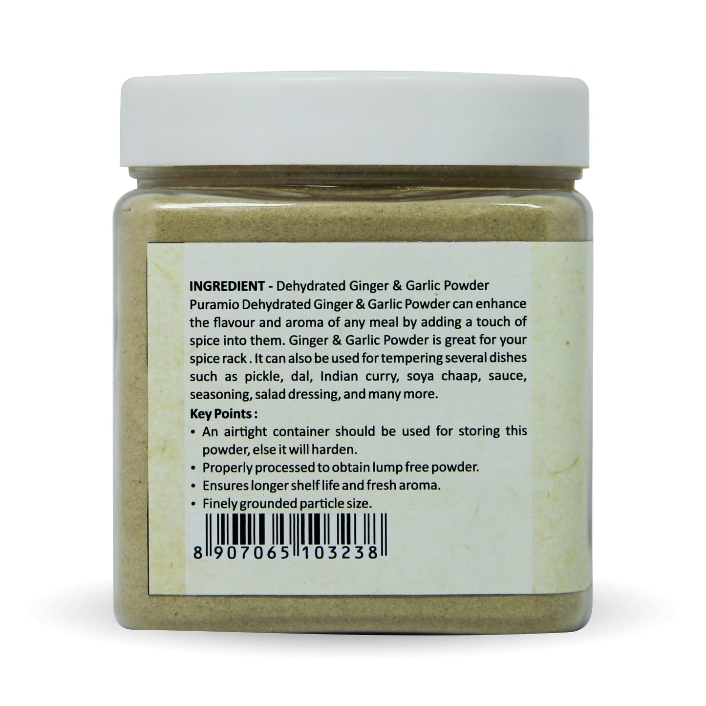 Puramio Ginger & Garlic Powder , 250g