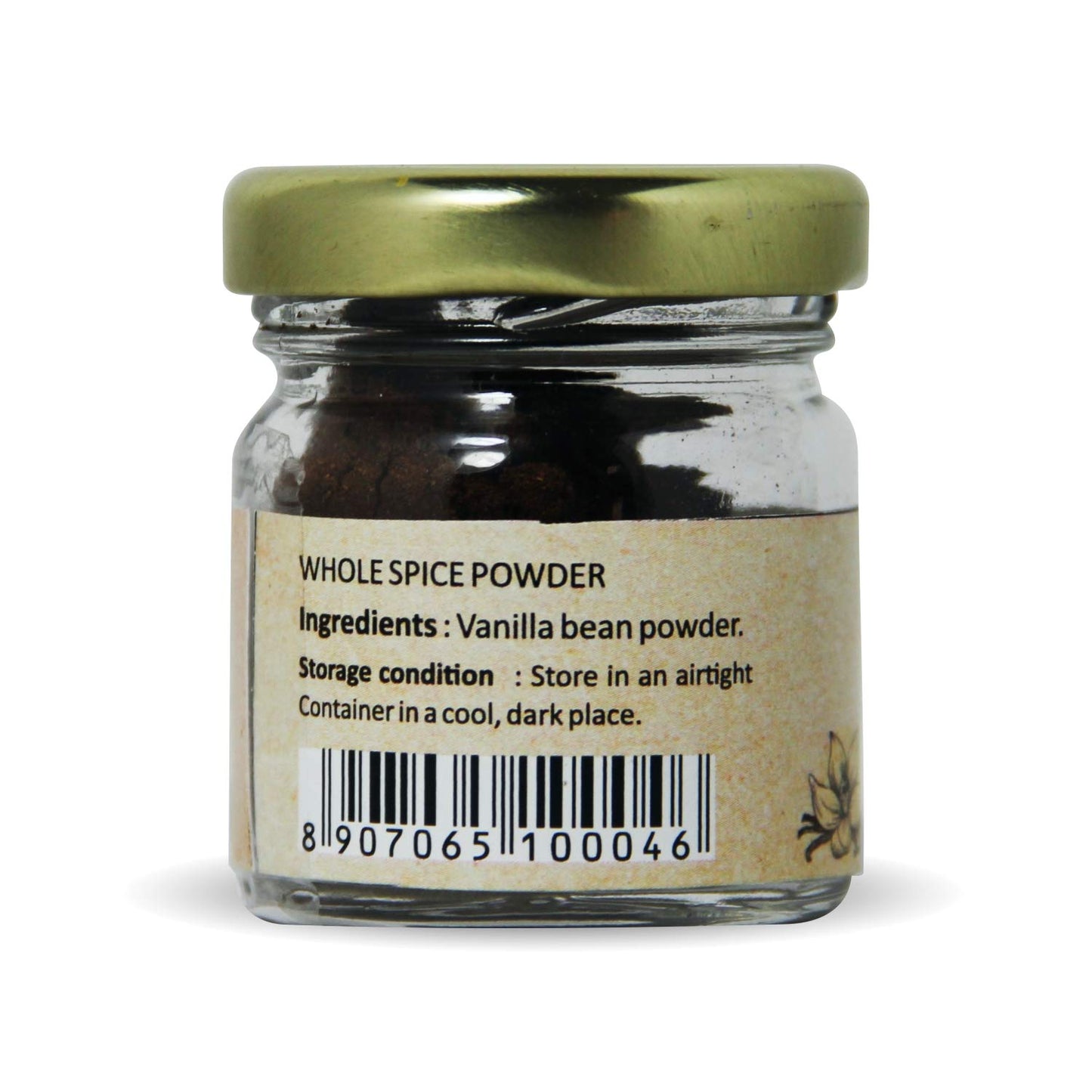 Puramio Vanilla Bean Powder , 10g