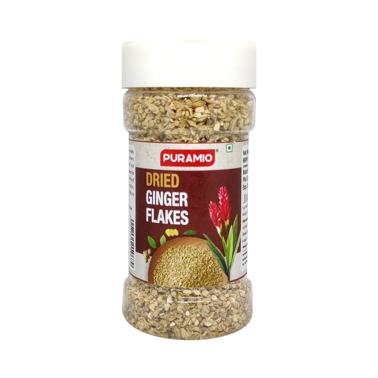 Puramio Dried Ginger Flakes