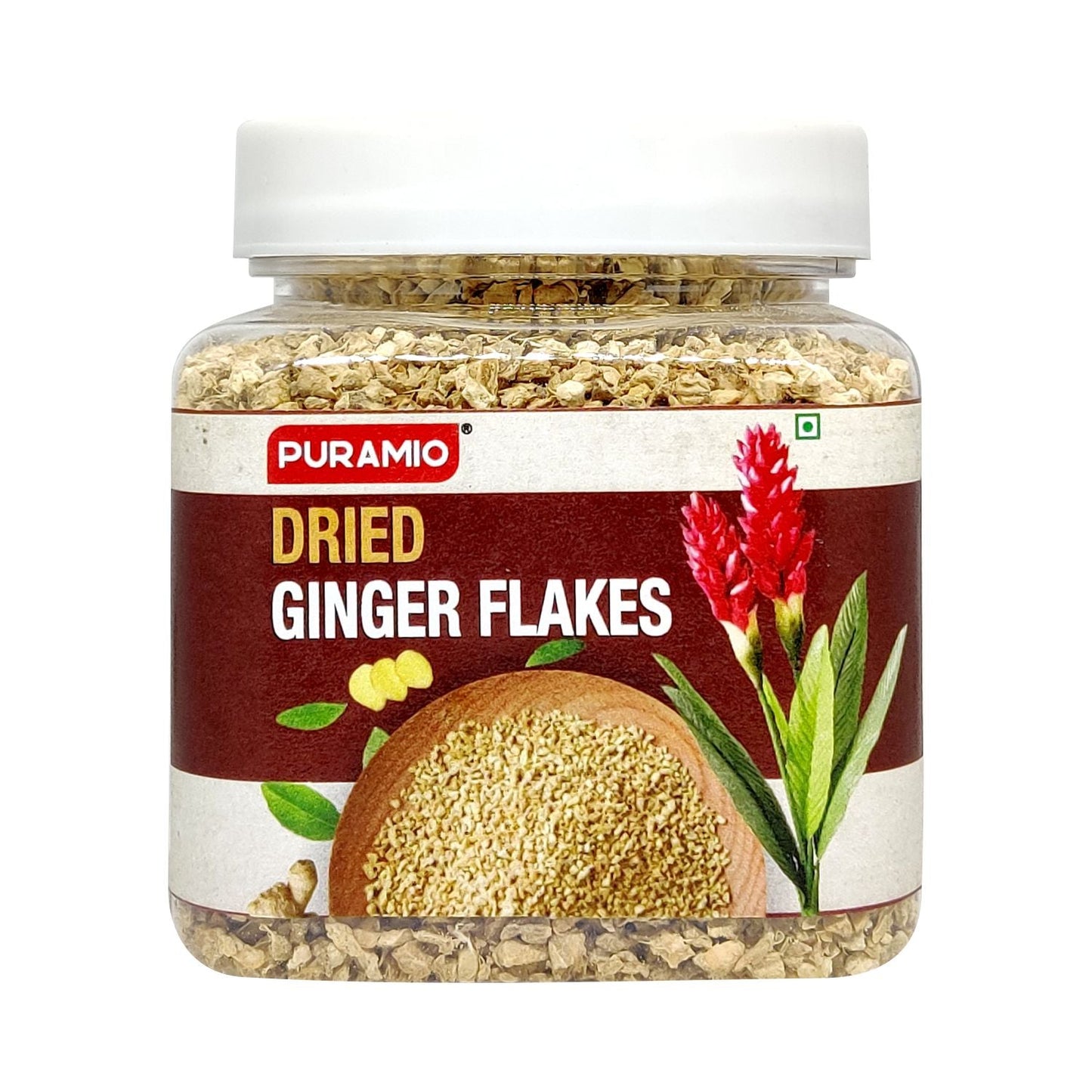 Puramio Dried Ginger Flakes