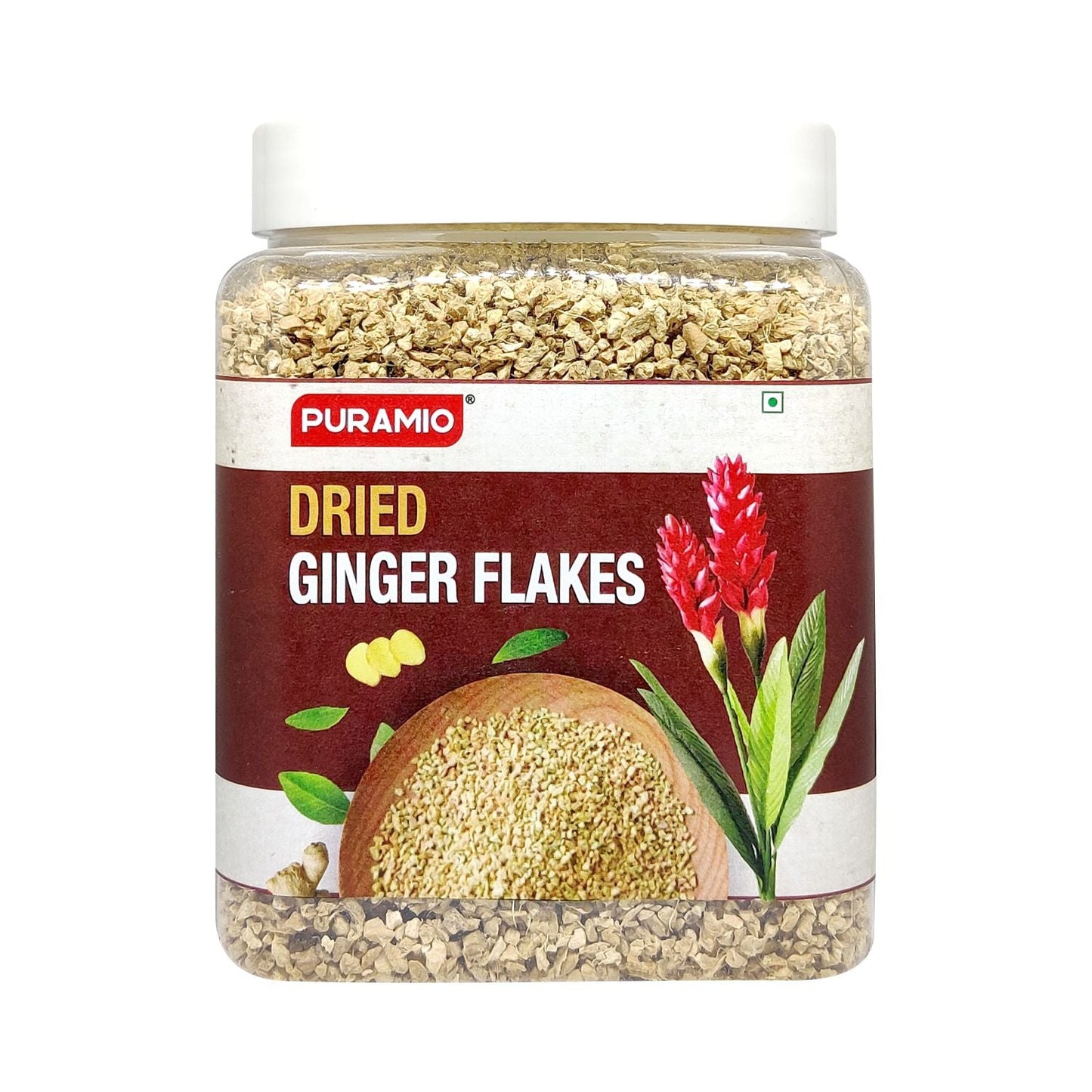 Puramio Dried Ginger Flakes
