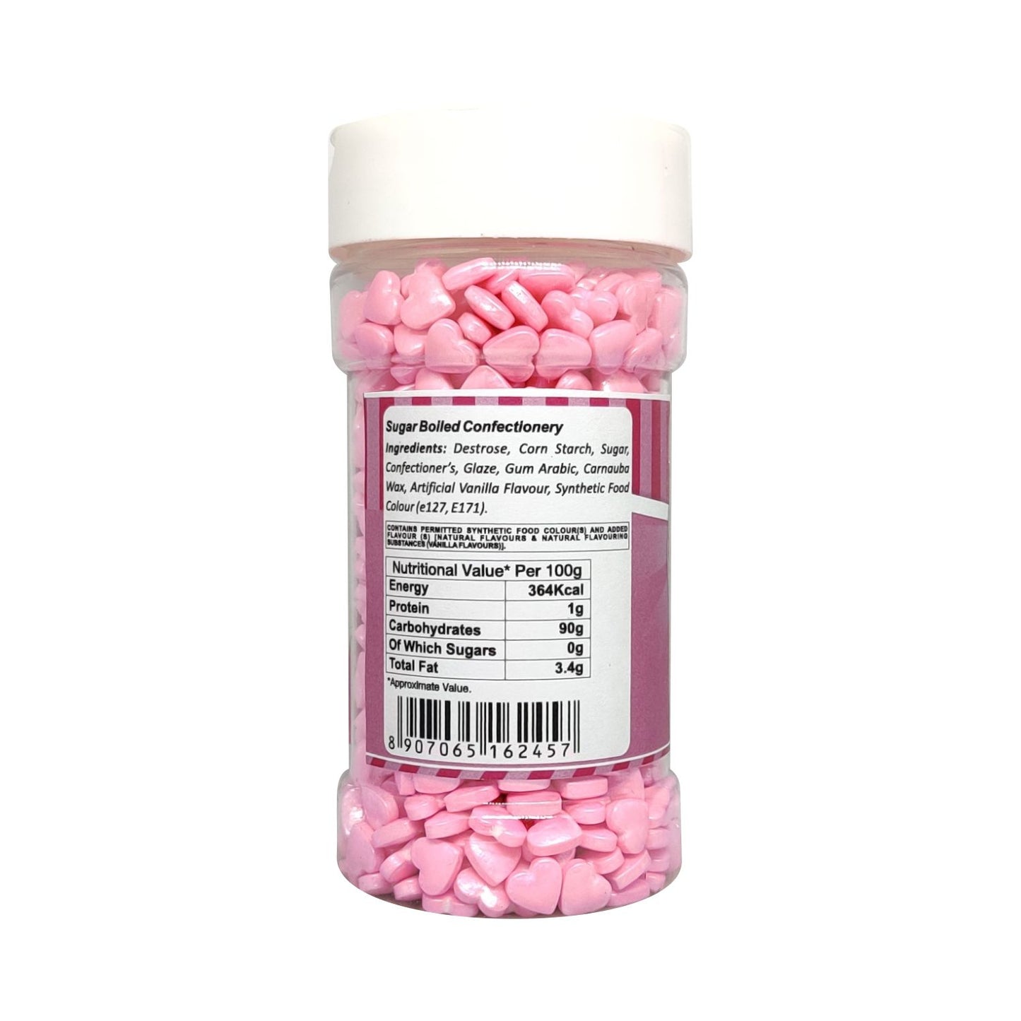 Puramio Heart - Pink | for Cake Decoration, 150g