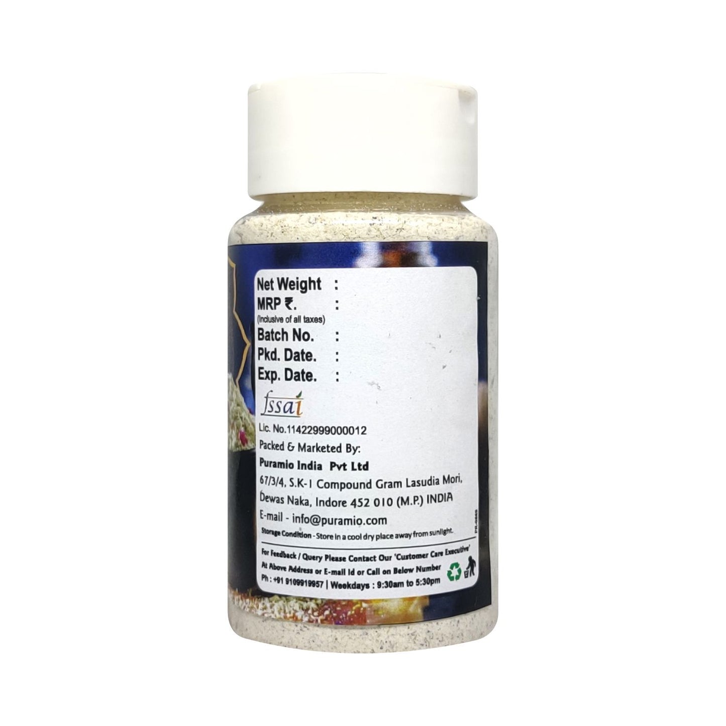 Puramio Traditional Recipe Thandai Drink Mix Powder (Instant Thandai)