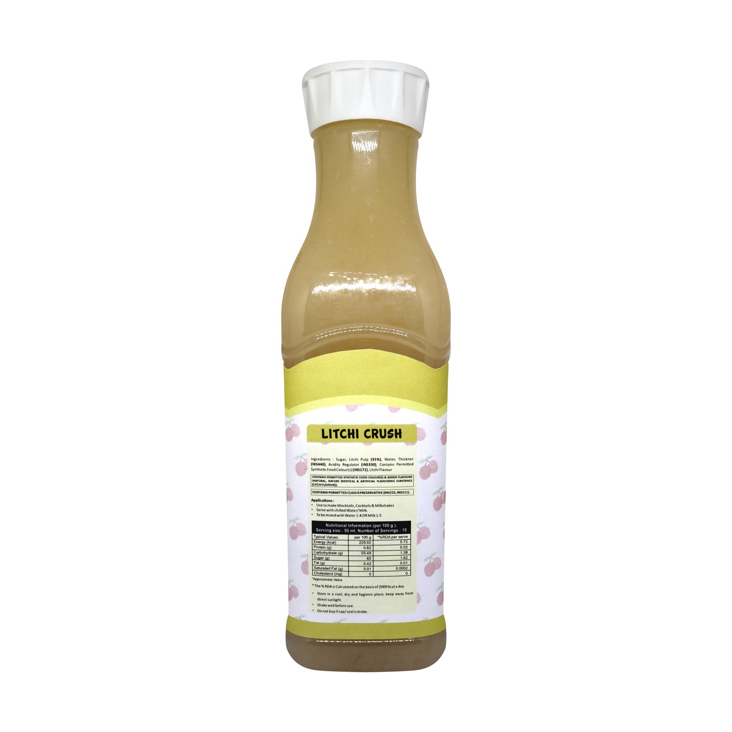 Puramio Fruit Crush - Litchi, 750ml