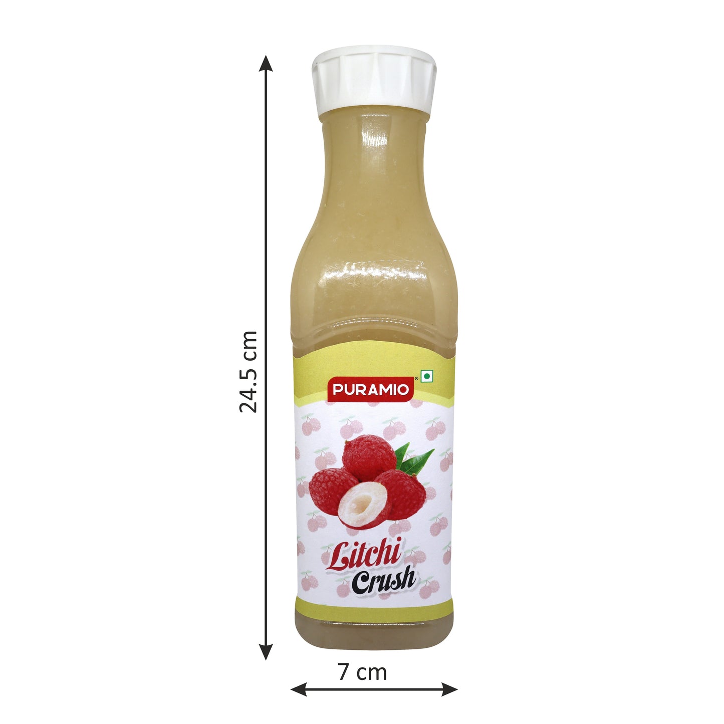 Puramio Fruit Crush - Litchi, 750ml