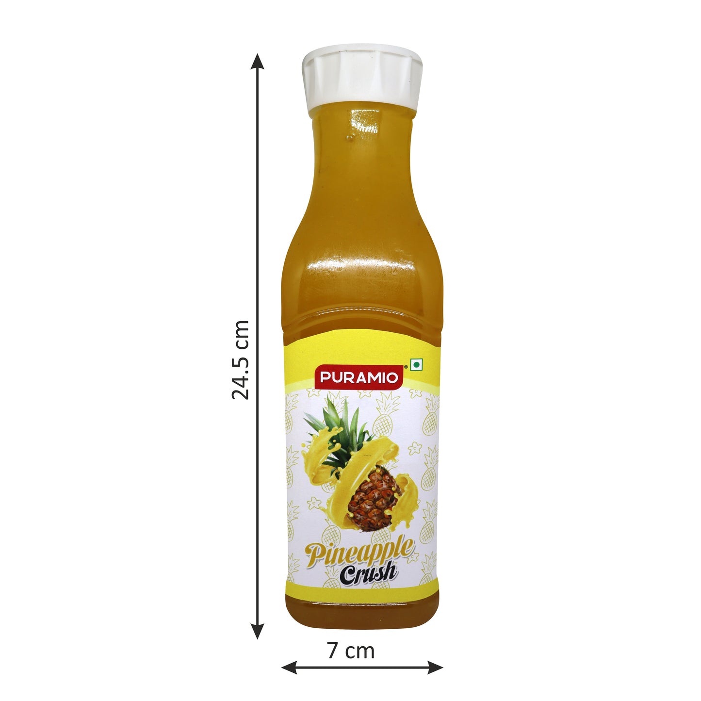Puramio Fruit Crush - Pineapple, 750ml