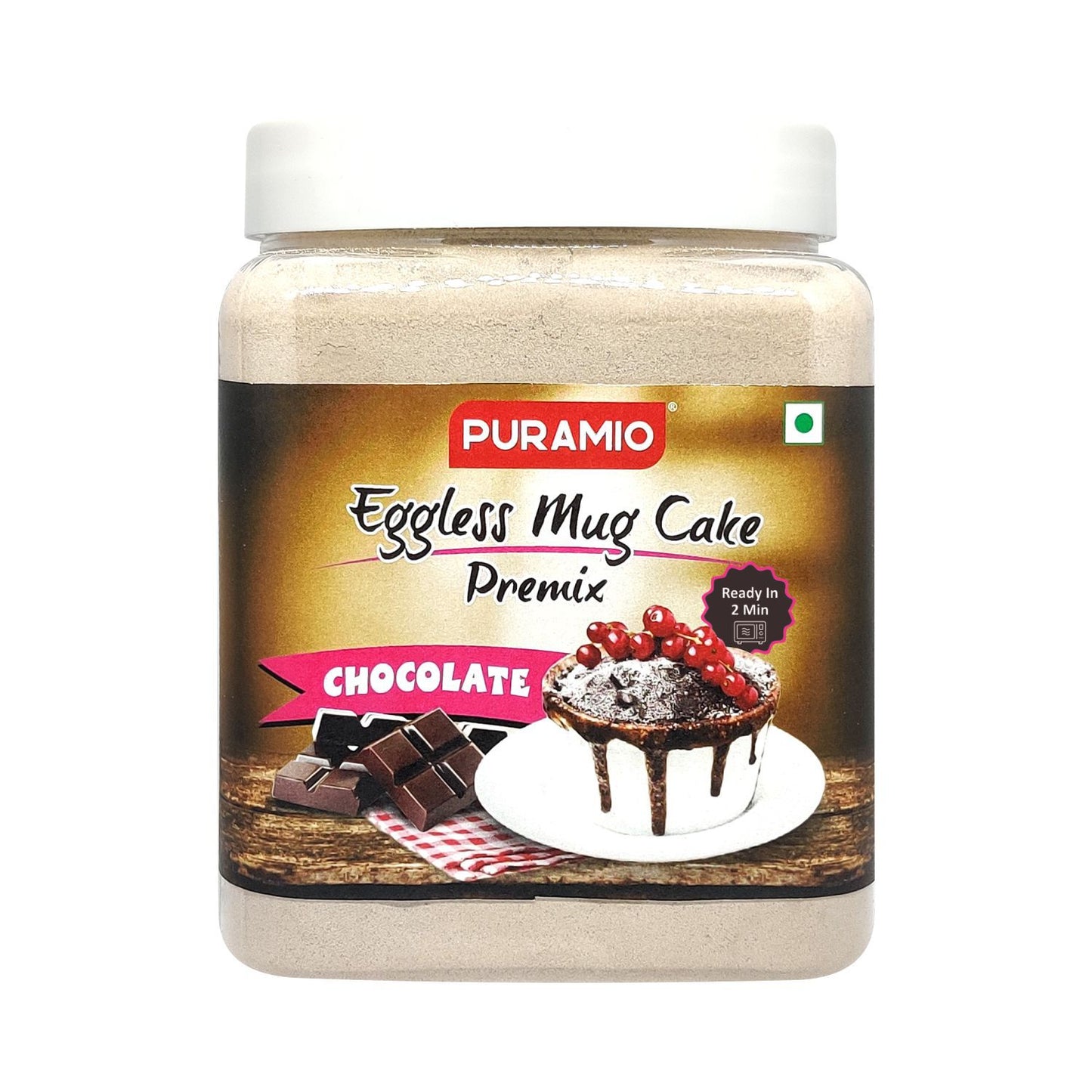 Puramio EGGLESS Chocolate Mug Cake Premix