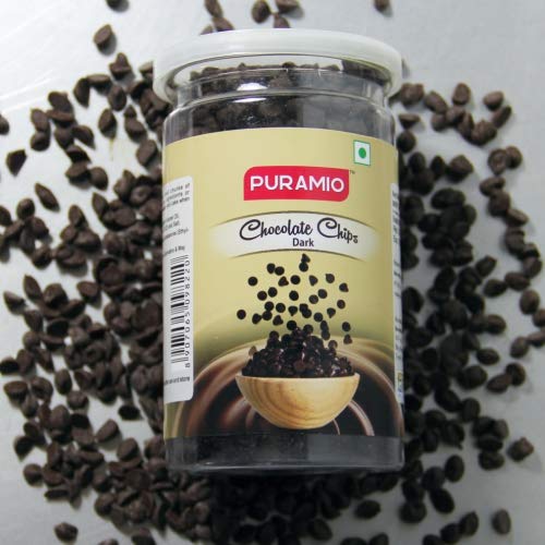 Puramio Chocolate Chips Combo - White, Milk, Twin & Dark, 200g Each (Pack of 4)