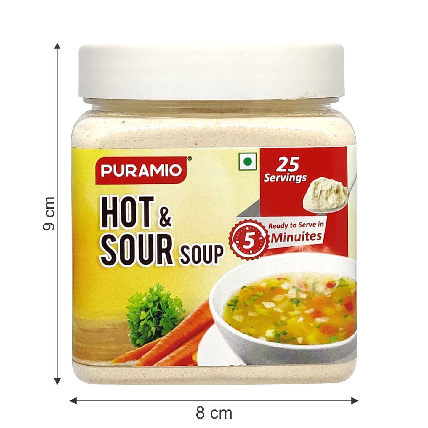 Puramio Hot and Sour Soup Premix