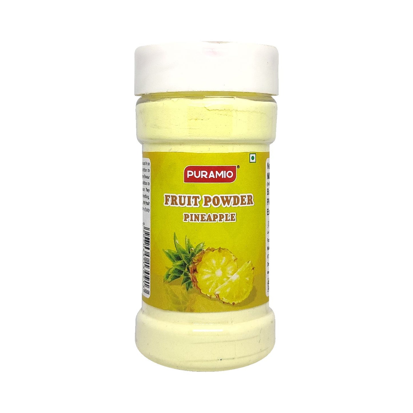 Puramio Fruit Powder - Pineapple, 125g