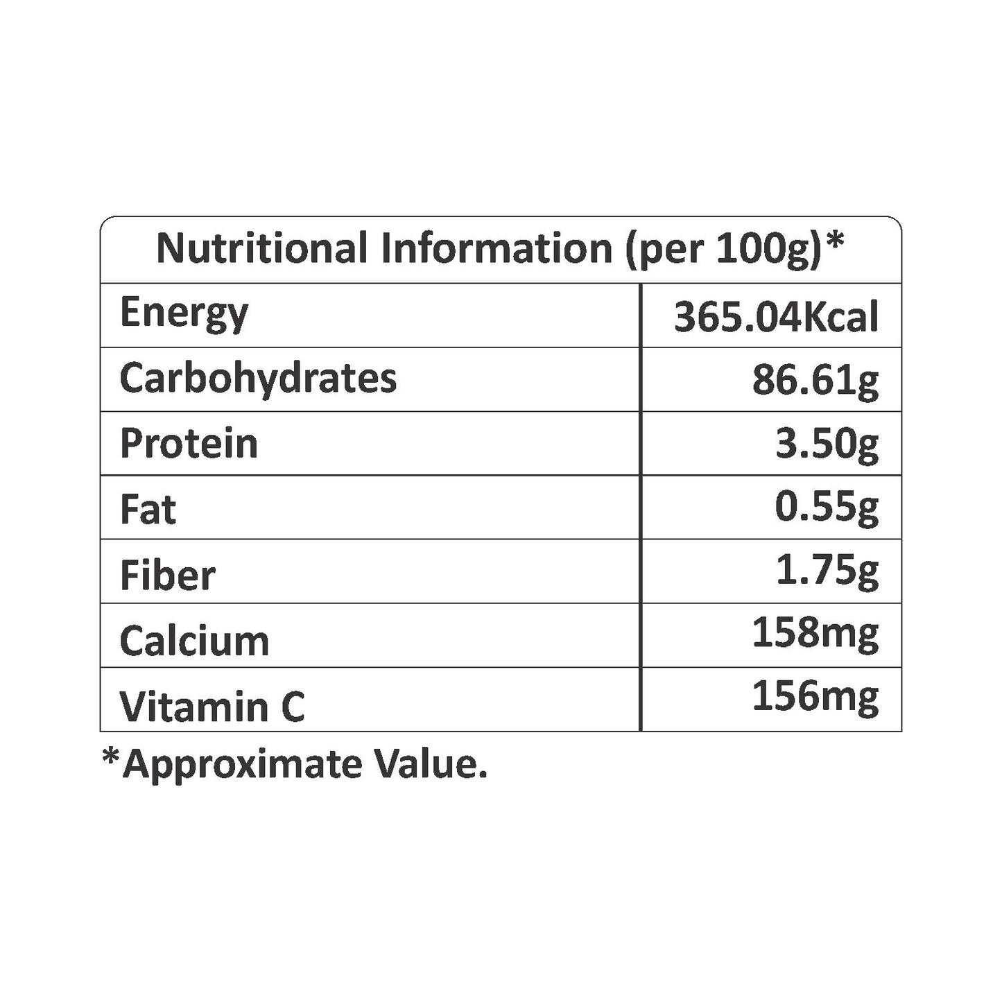 Puramio Fruit Powder - Pineapple, 125g