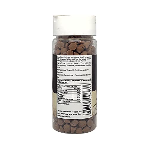 Puramio Chocolate Chips Combo - White, Milk, Twin & Dark, (75g each (Pack of 4))