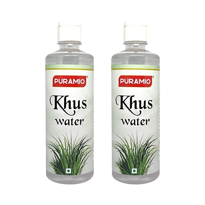 Puramio Khus Water, (500ml (Pack of 2))