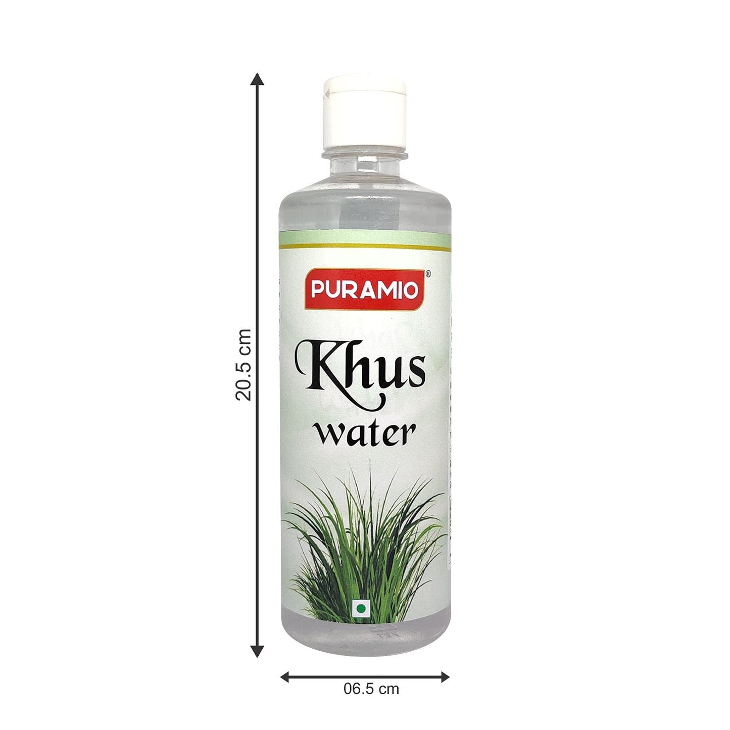 Puramio Khus Water, (500ml (Pack of 2))