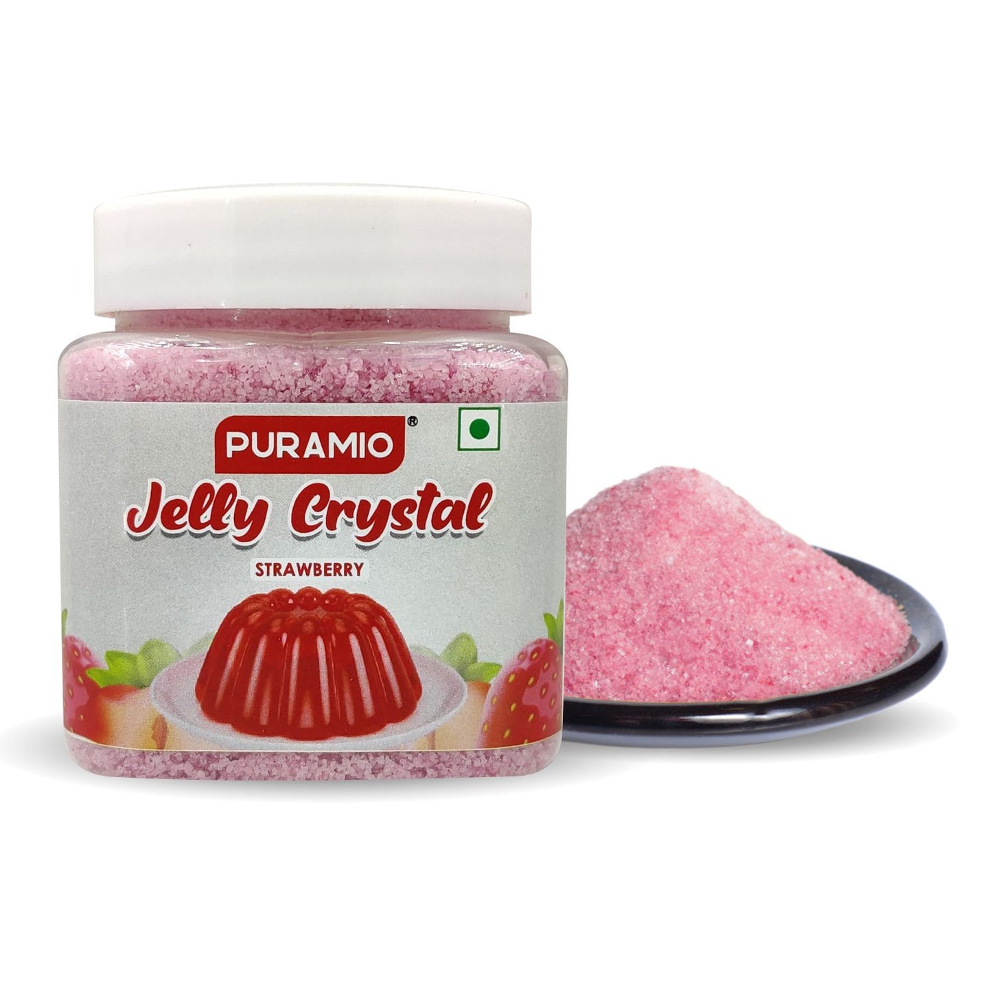 Puramio Jelly Crystal Strawberry , 200g