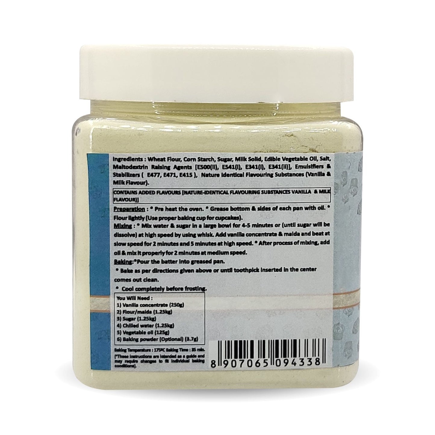 Puramio EGGLESS Cake Concentrate - Vanilla