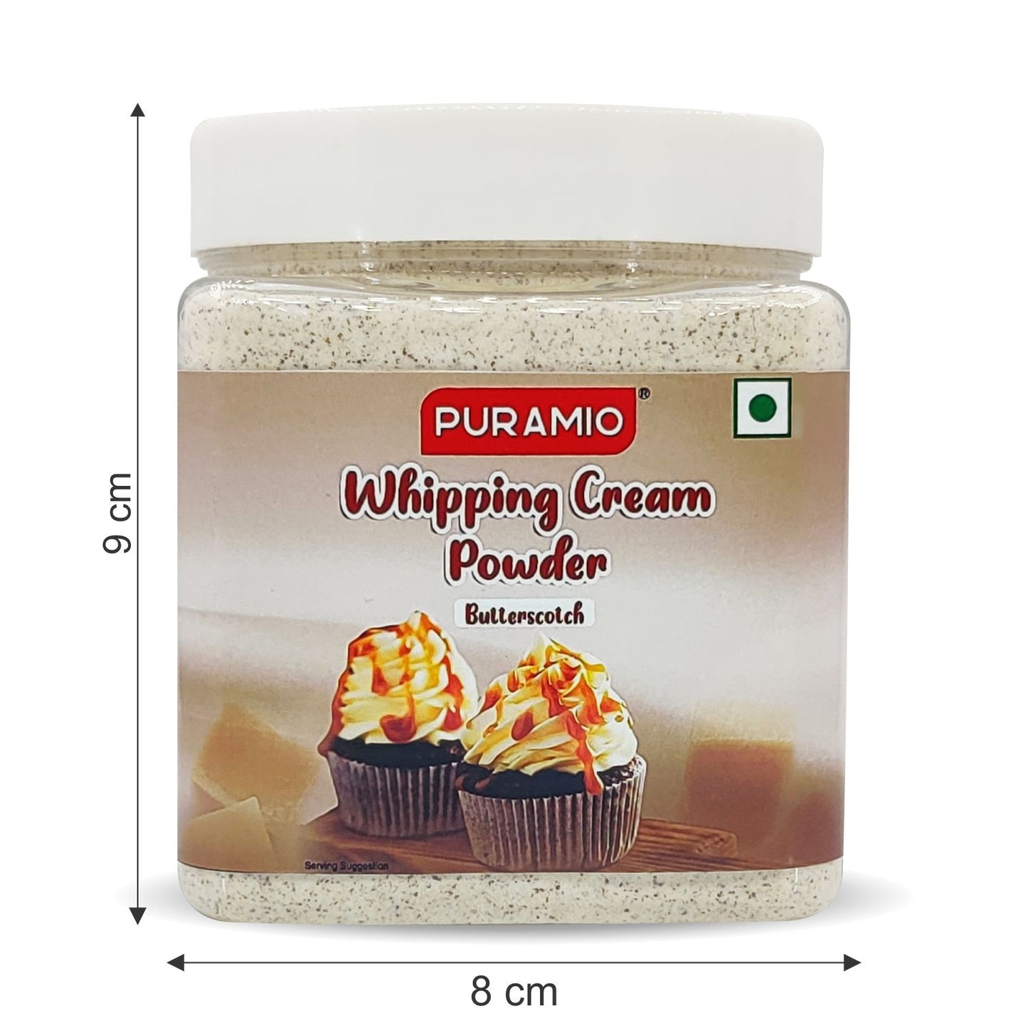 Puramio Whipping Cream Powder (Butterscotch)