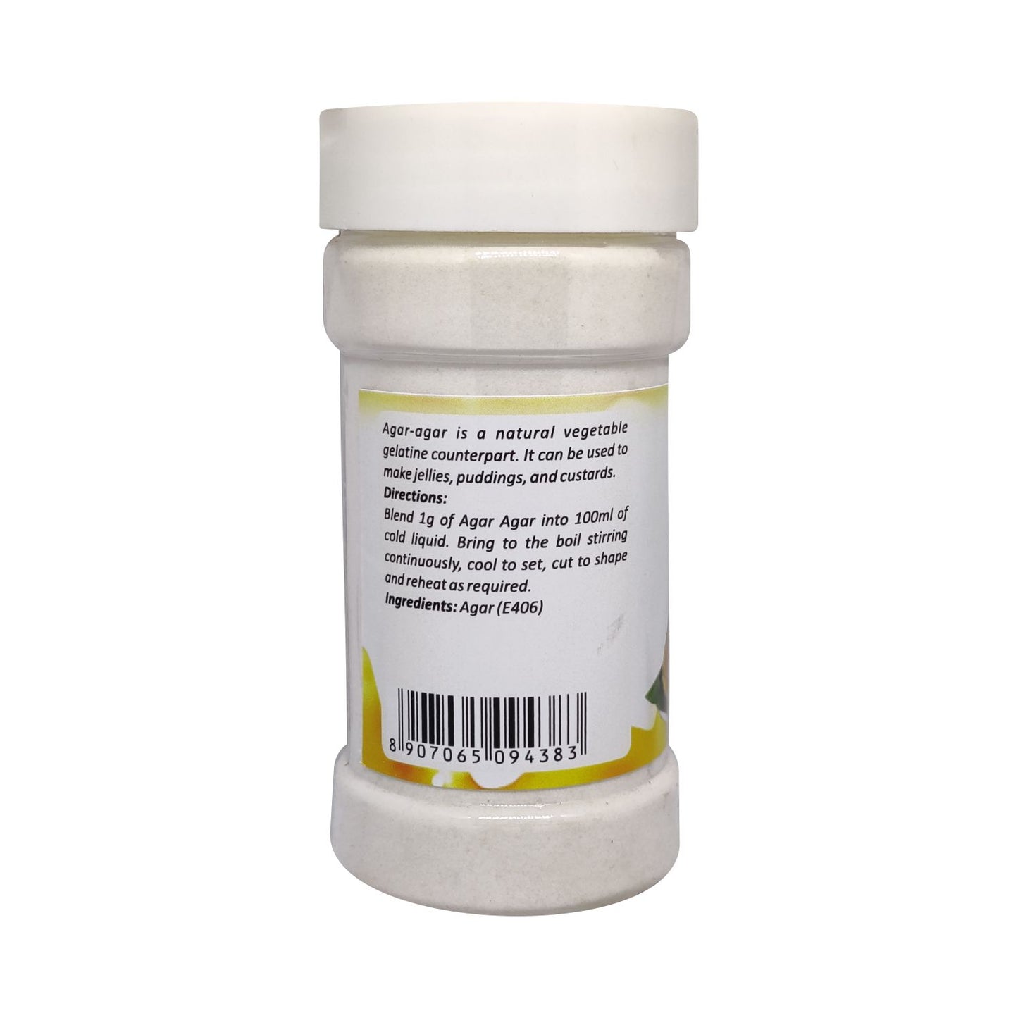 Puramio Agar Agar Powder, (Perfect for Jelly & Desserts | 100% Pure Powder)