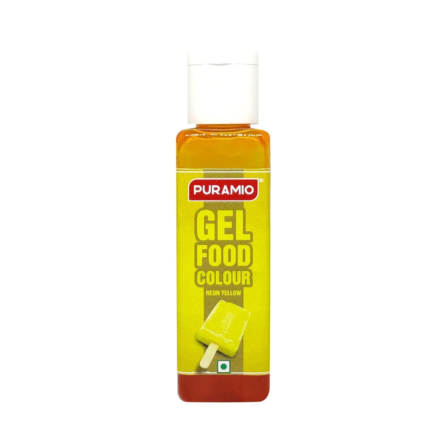 Puramio Gel Food Colour- Neon Yellow,