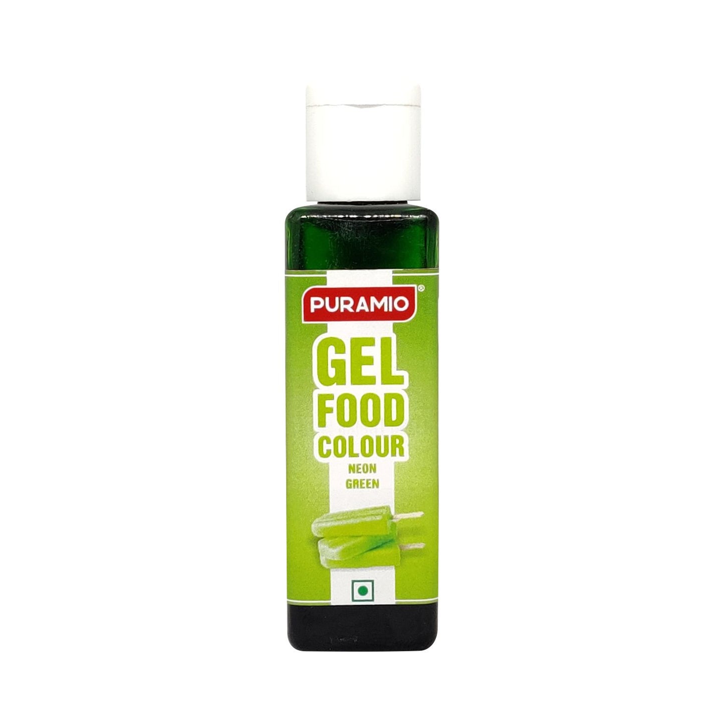 Puramio Gel Food Colour- Neon Green,