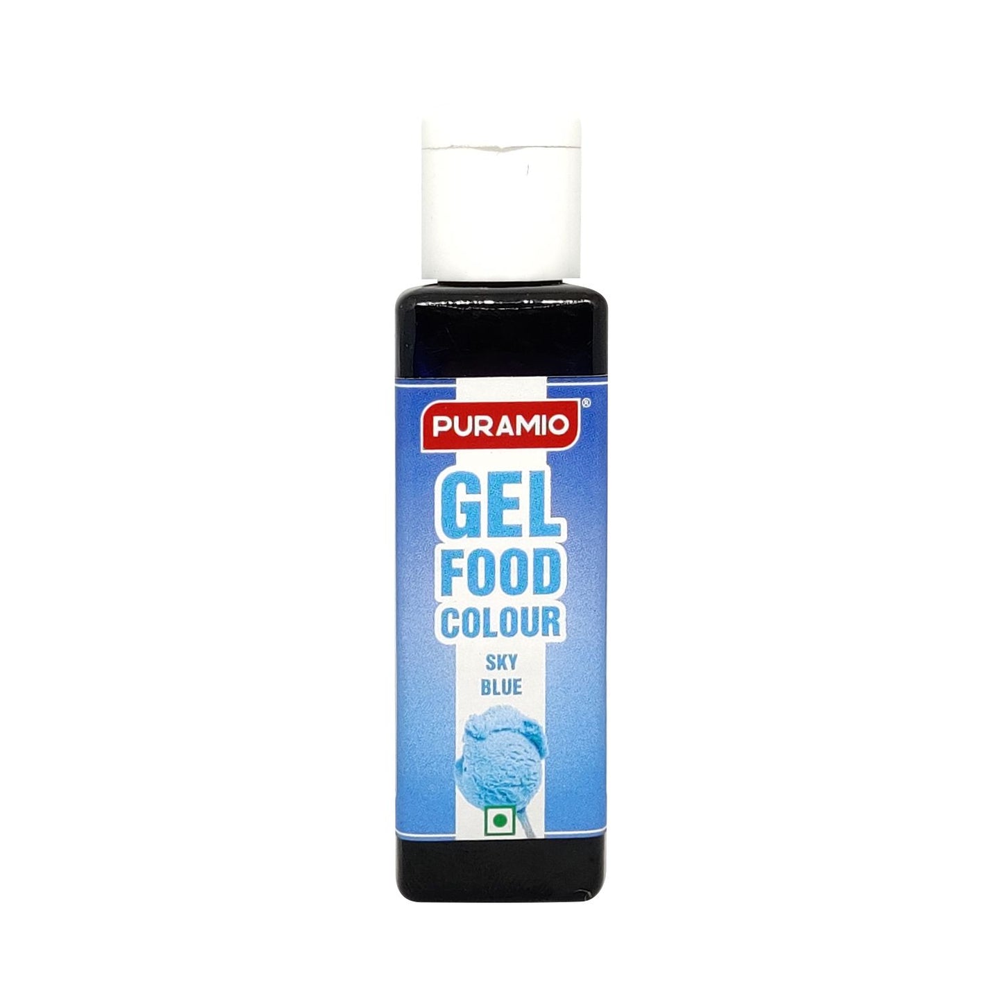 Puramio Gel Food Colour - Sky Blue, 30g