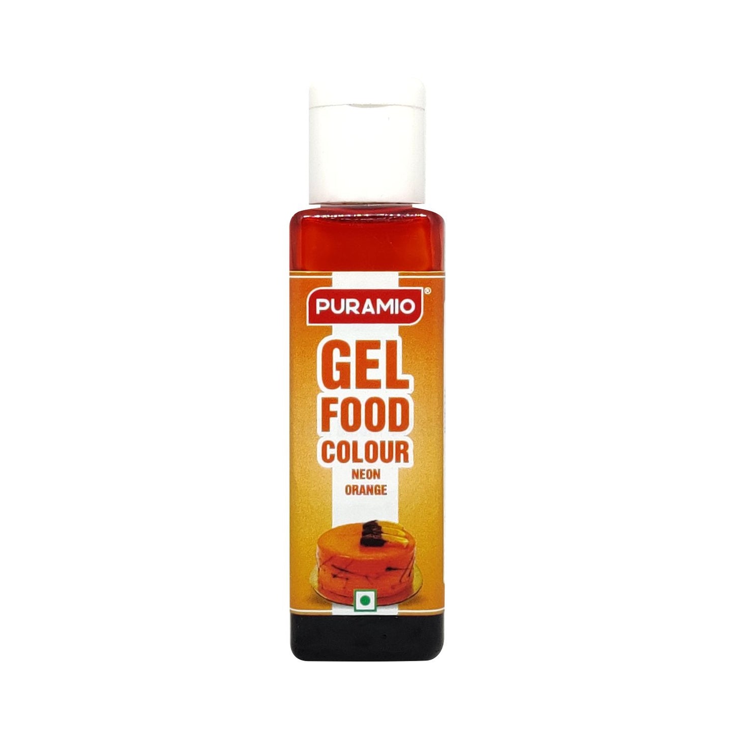 Puramio Gel Food Colour - Neon Orange,
