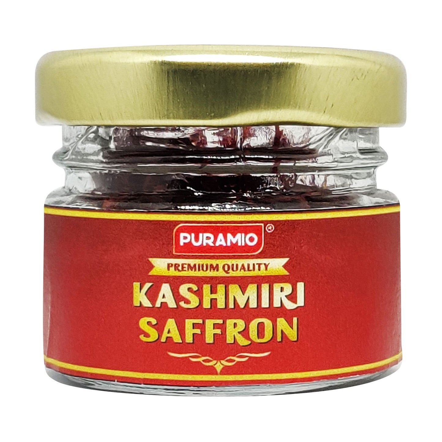 Puramio Kashmiri Saffron (Kesar)- 100% Pure and Natural