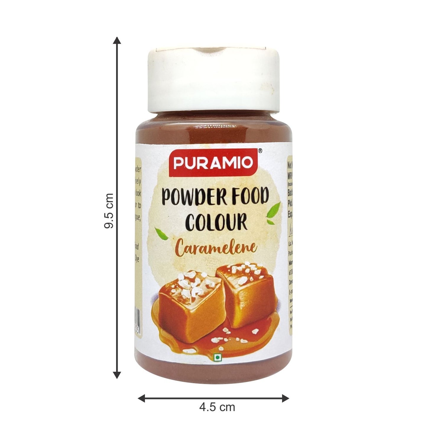 Puramio Powder Food Colour - Caramelene 125g