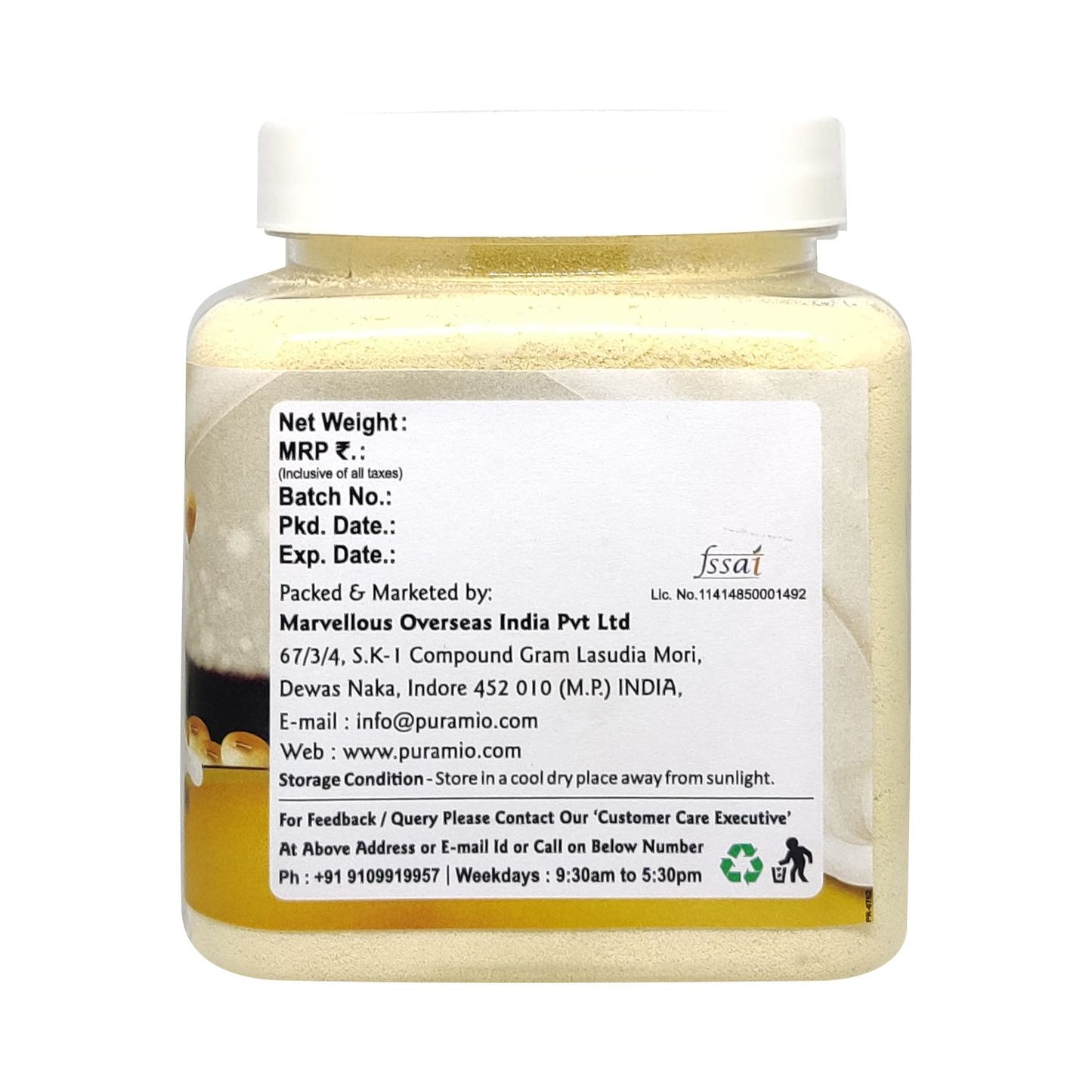 Puramio Soya Milk Powder (Vegan)