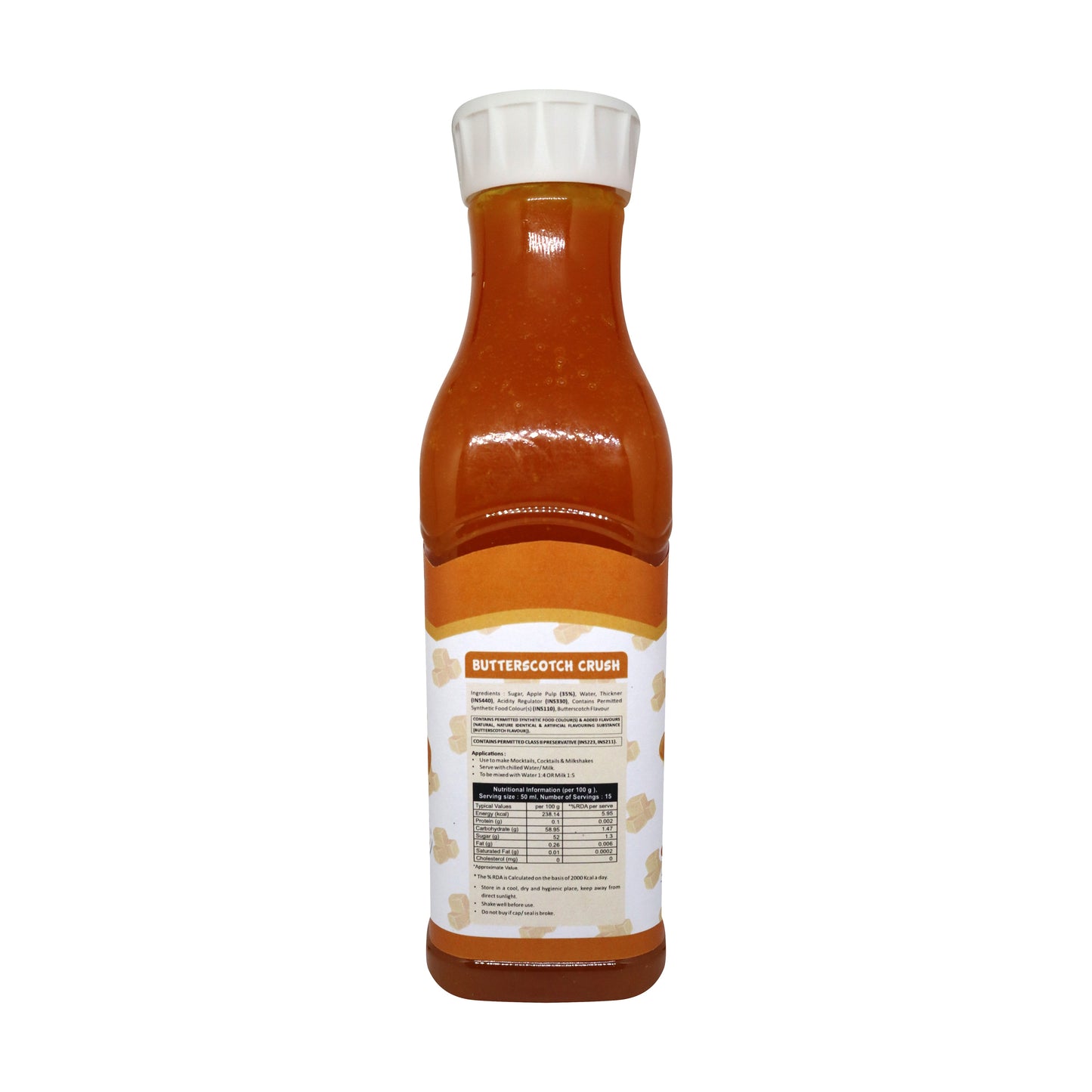 Puramio Fruit Crush - Butterscotch, 750ml