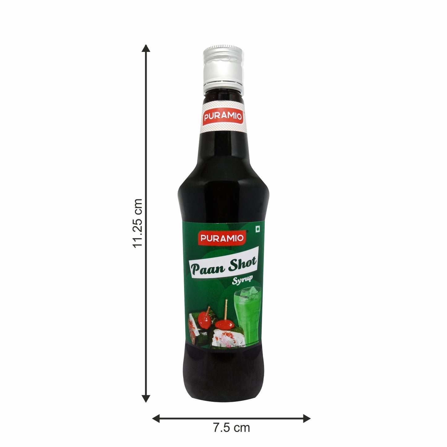 Puramio Paan Shot Syrup for Cocktails/Mocktails, 750ml