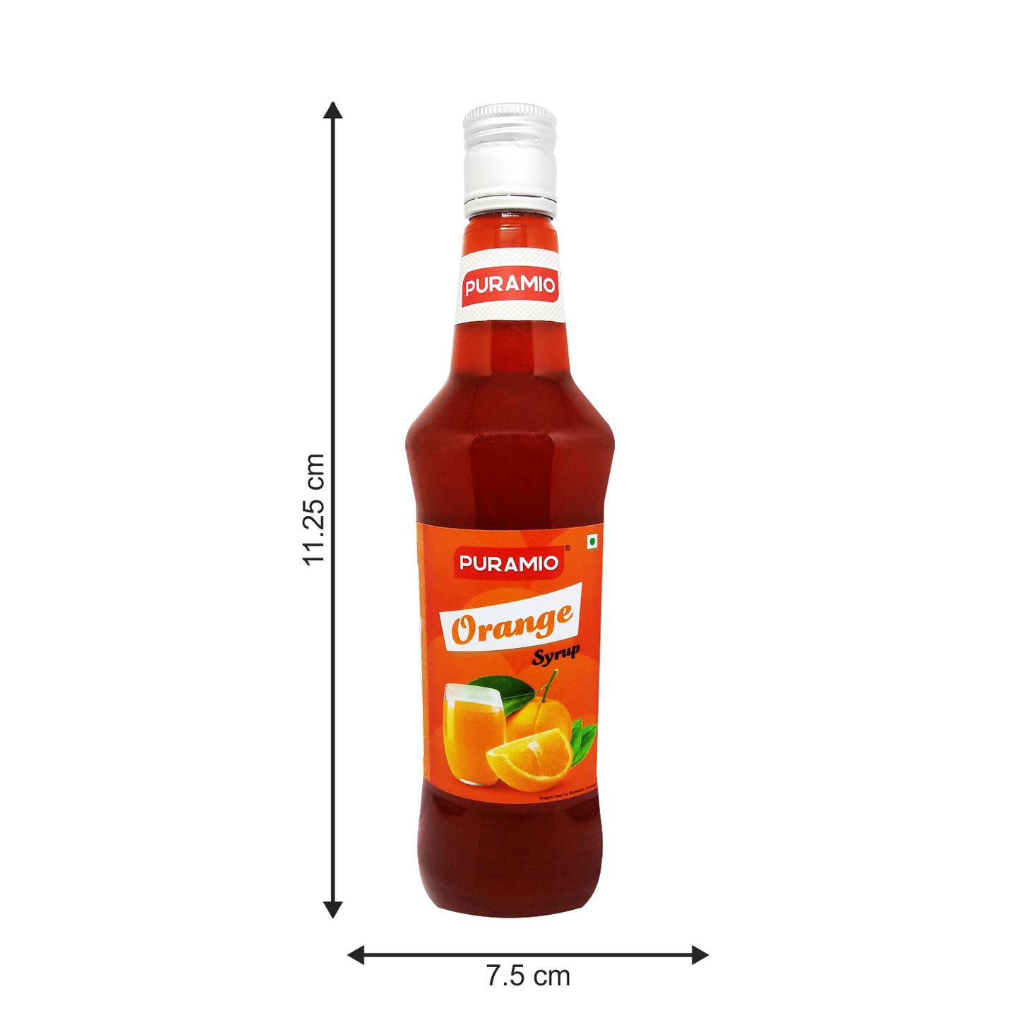 Puramio Syrup Combo of- Rose, Orange & Pineapple for Cocktails/Mocktails/Lemonades/Ice Gola/Cold Brew Coffees, (Pack of 3) 750ml Each