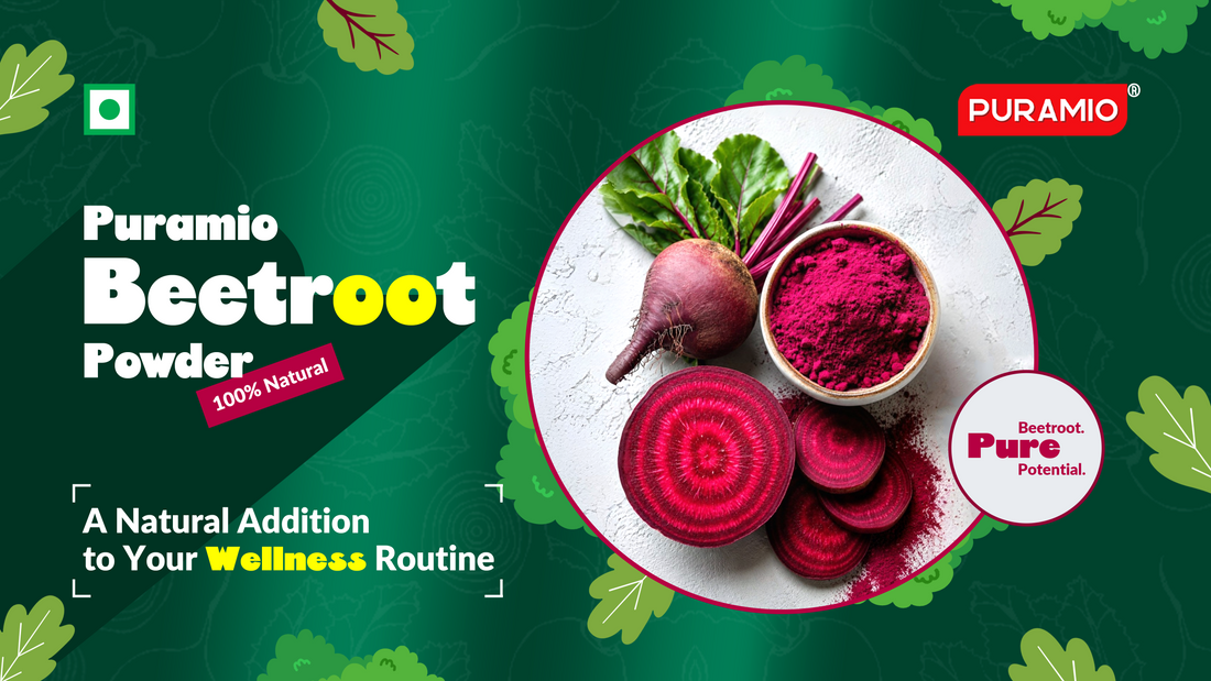 Puramio Beetroot Powder – A Natural Addition to Your Wellness Routine