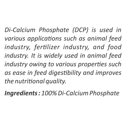 Puramio Di-calcium Phosphate (DCP), 1000g