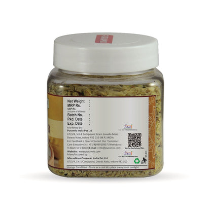 Puramio Milk / Doodh Masala - Premium Home Made (No Added Sugar), Real Dry Fruits and Saffron (Kesar) - 125g (Pack of 2)
