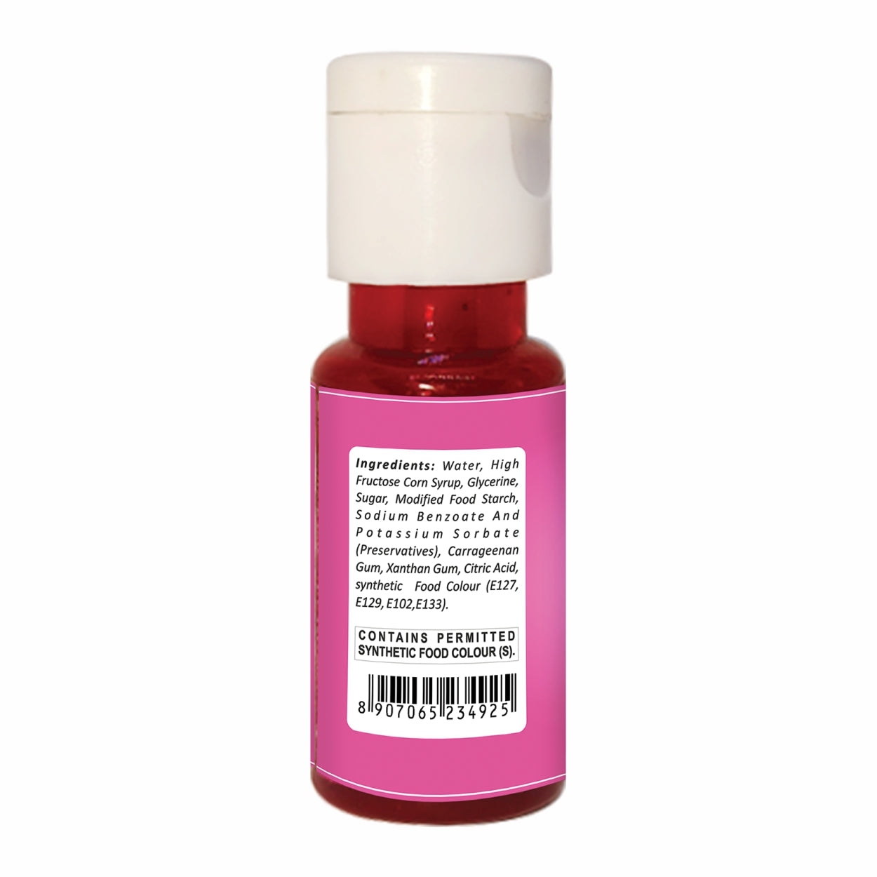 Puramio Gel Food Colour Combo Pack of 6 (20g Each) - Super Red, Intense Black, Vibrant Pink, Forest Green, Lemon Yellow, Sky Blue