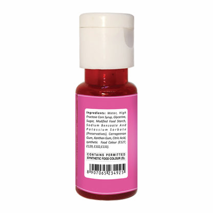 Puramio Gel Food Colour Combo Pack of 6 (20g Each) - Super Red, Intense Black, Vibrant Pink, Forest Green, Lemon Yellow, Sky Blue