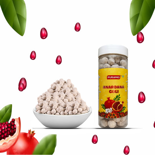 Puramio Anardana Goli | Pure and Premium | Good for Digestion | After Meal Digestive Mouth Freshner,