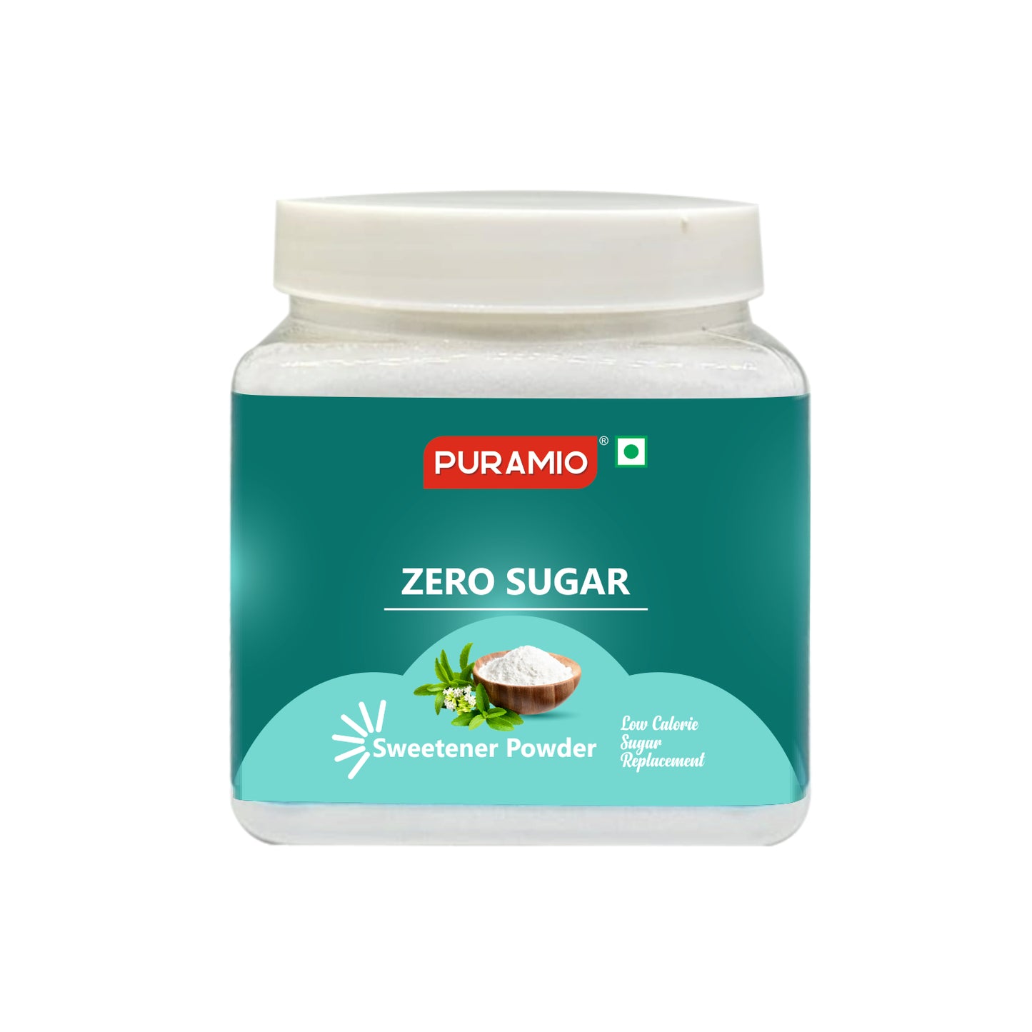 Puramio Sweetener Powder Zero Sugar (Low Calorie Sugar Replacement),