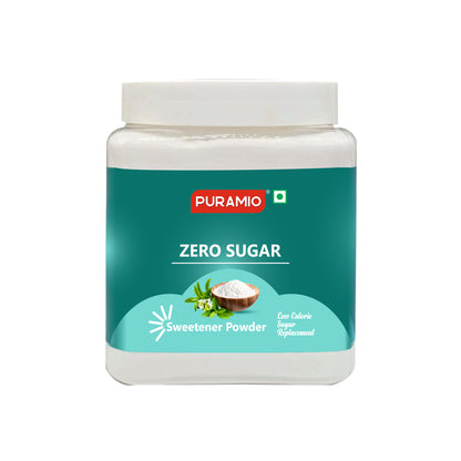 Puramio Sweetener Powder Zero Sugar (Low Calorie Sugar Replacement),