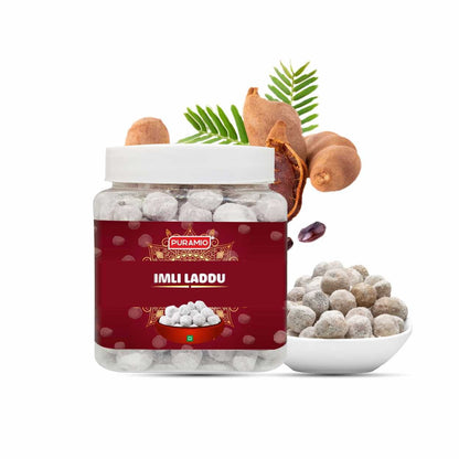 Puramio Imli Laddu | Pure and Premium | Good for Digestion | After Meal Digestive Mouth Freshner,